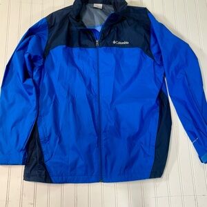 Columbia Men's Blue and Navy Windbreaker